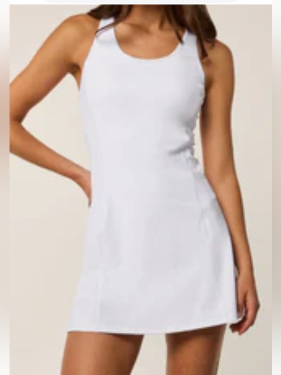 Greyson Dresses & Skirts - Greyson Venus Rally White Tank Mini Dress Size L